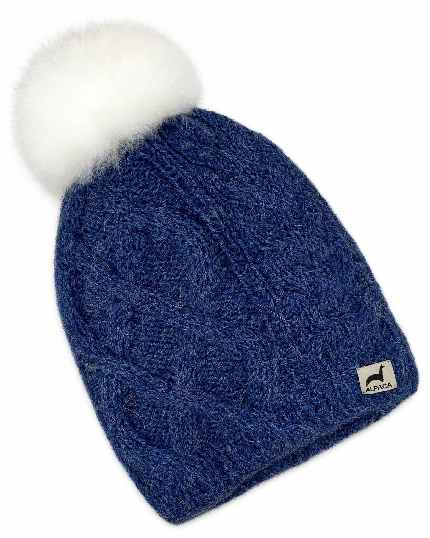 Pom Cable Hat