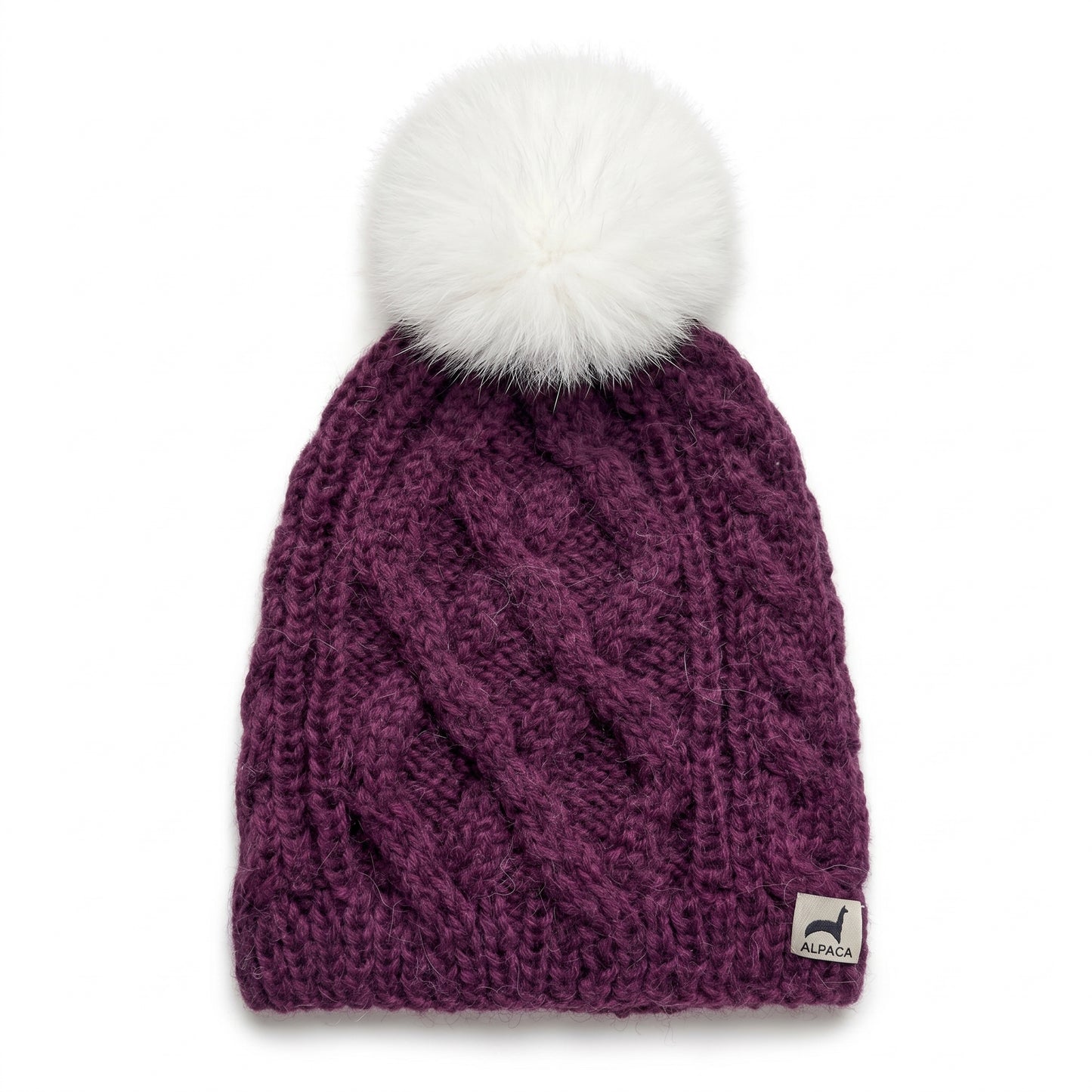 Pom Cable Hat
