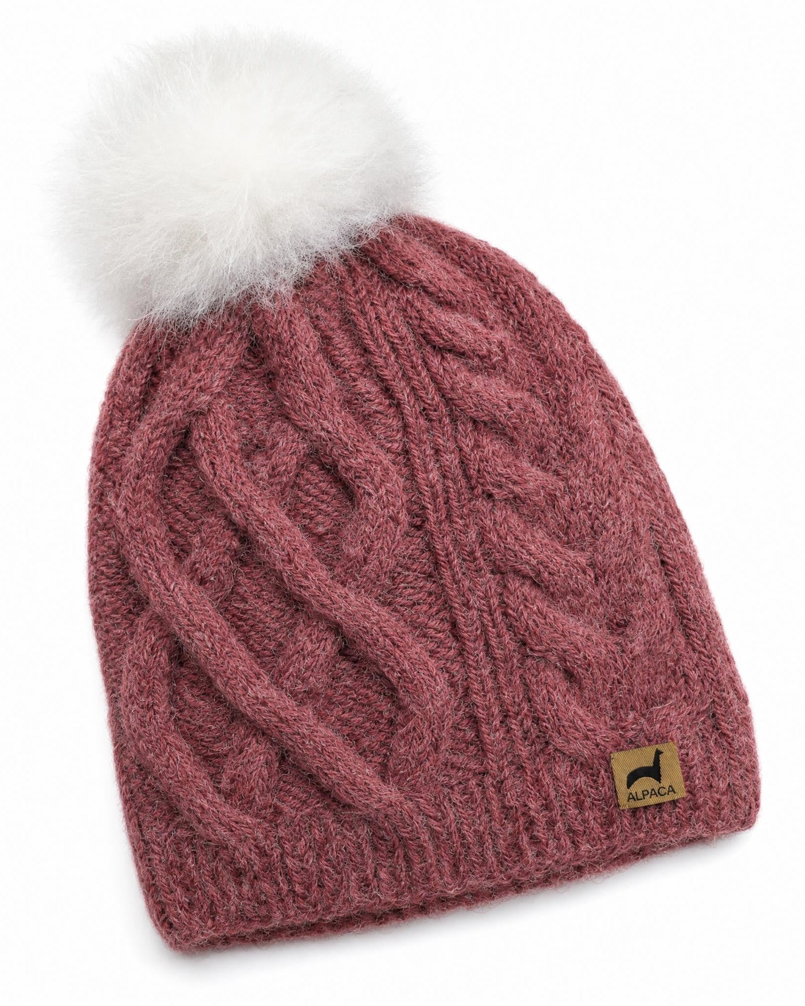 Pom Cable Hat