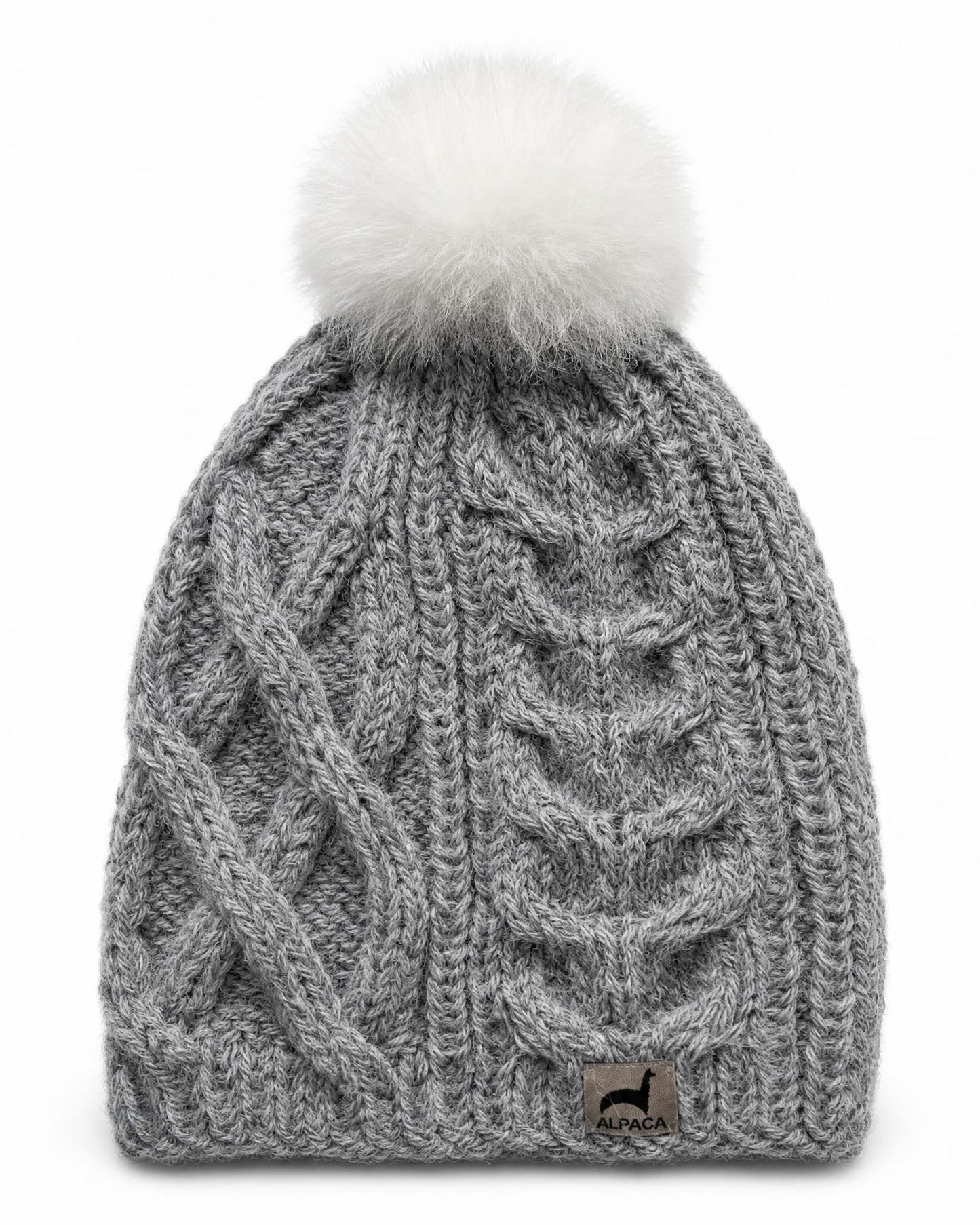 Pom Cable Hat
