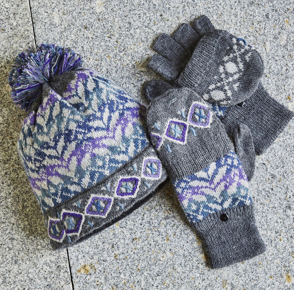 Primrose Glittens — único alpaca by Peruvian Link