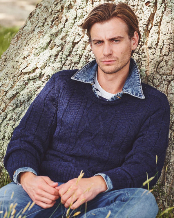 Heritage Crewneck Sweater — único alpaca by Peruvian Link