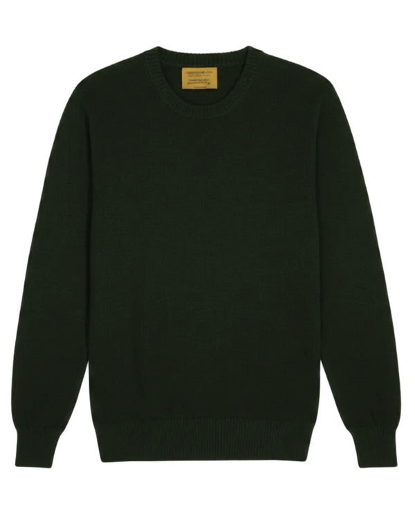 Royal Crewneck — Moss — moss royal alpaca by Peruvian Link