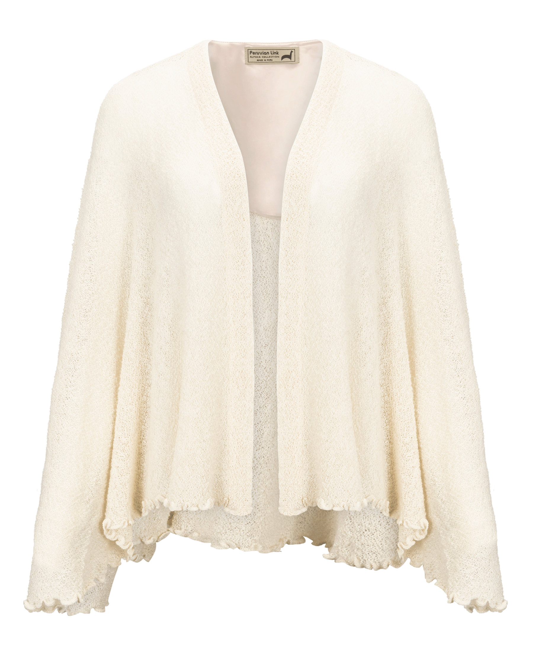 Ruffle Cape – Peruvian Link Alpaca Collection Ruffle Cape – Peruvian Link Alpaca Collection
