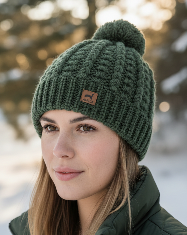 Sacred Valley Alpaca Hat — único alpaca by Peruvian Link