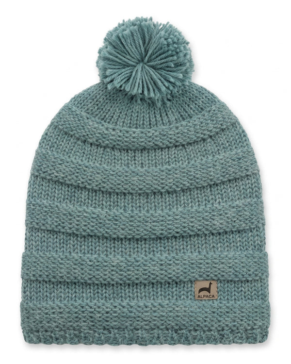Seashell Beanie — Seaglass — seaglass baby alpaca by Peruvian Link