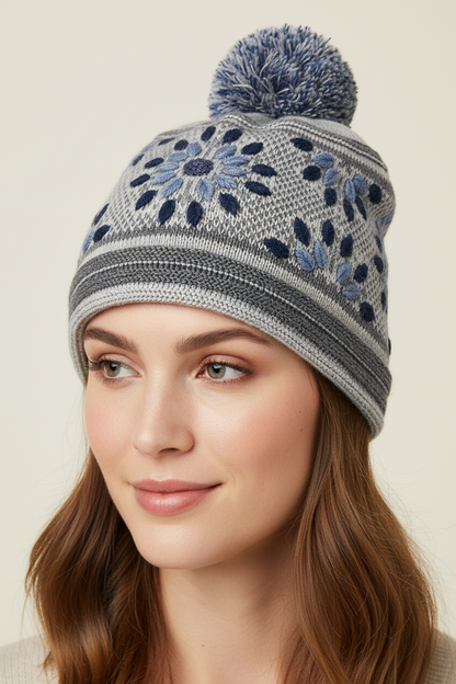 Snow Leopard Hat