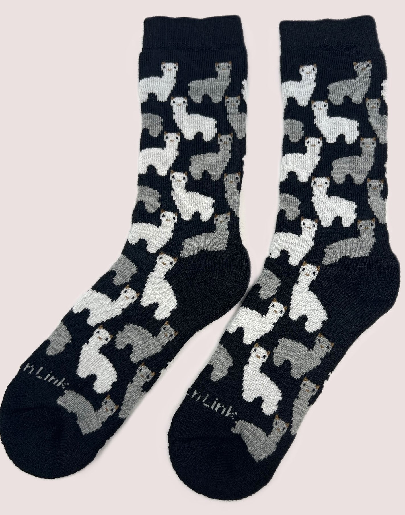 Alpaca Motif Socks