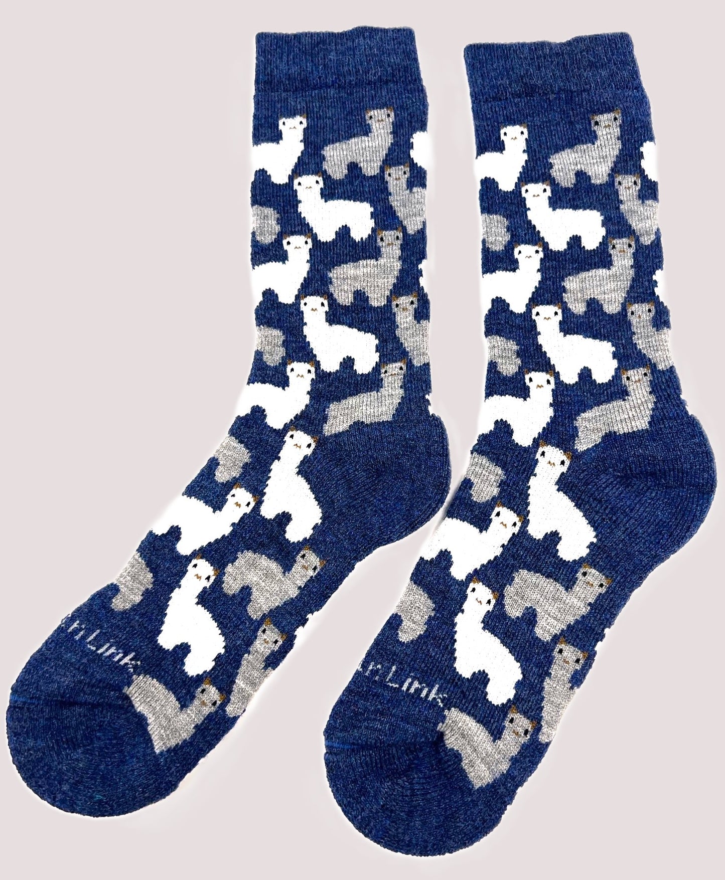 Alpaca Motif Socks