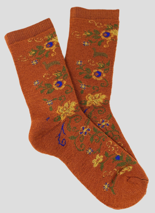 Prairie Socks — Clementine — clementine alpaca by Peruvian Link