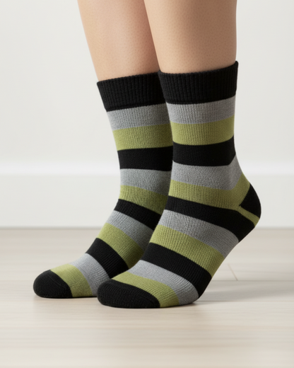 Tri-Color Sock