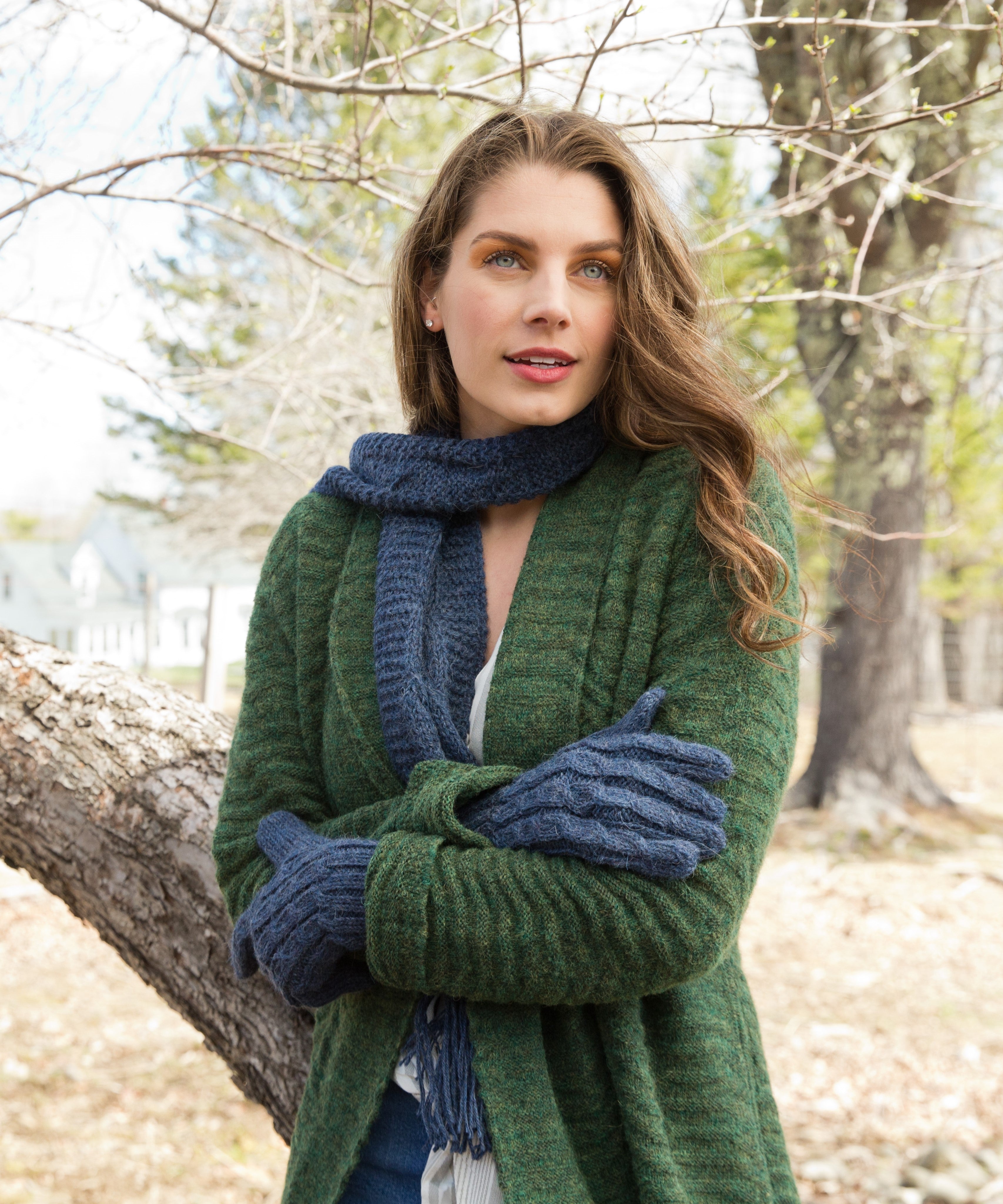 Spruce Cardigan – Peruvian Link Alpaca Collection