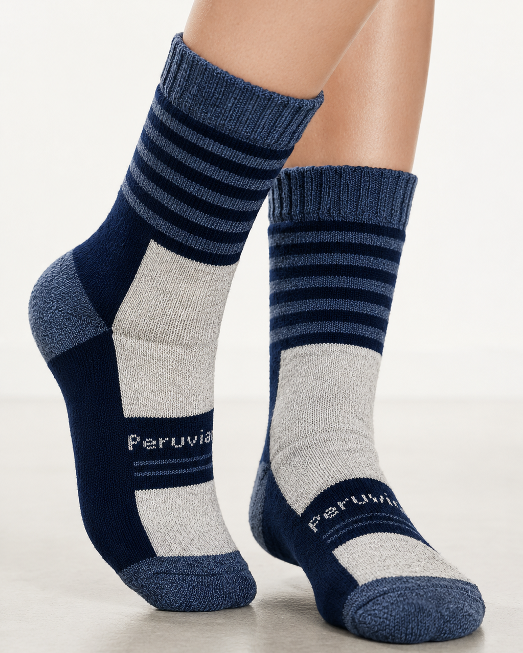 Striped Hiker Sock