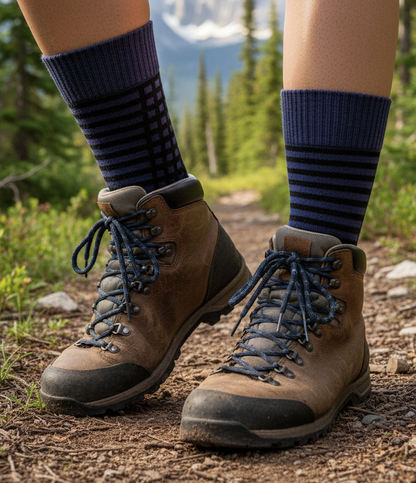 Striped Hiker Sock