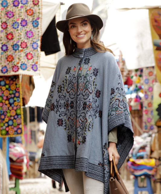 Ethereal Ruana Ruanas – Peruvian Link Alpaca Collection