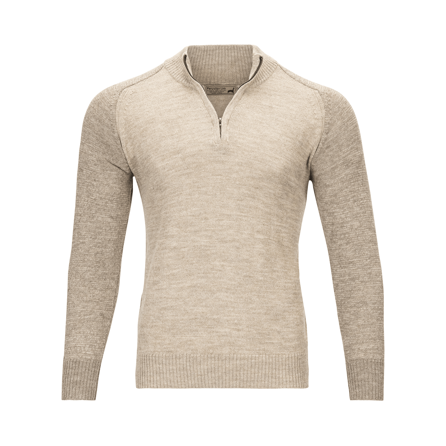 Men's York 1/2 Zip Alpaca Sweater