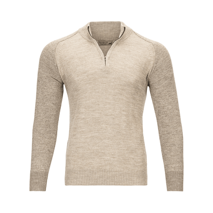 Men's York 1/2 Zip Alpaca Sweater