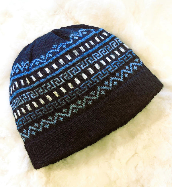 Adirondack Hat — Black — black alpaca by Peruvian Link