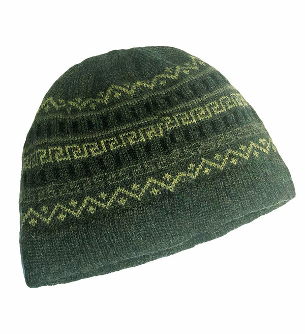 Adirondack Hat — Moss — moss alpaca by Peruvian Link