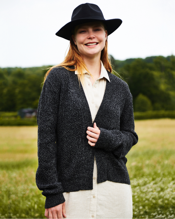 Daily Cardigan — Char — char alpaca by Peruvian Link