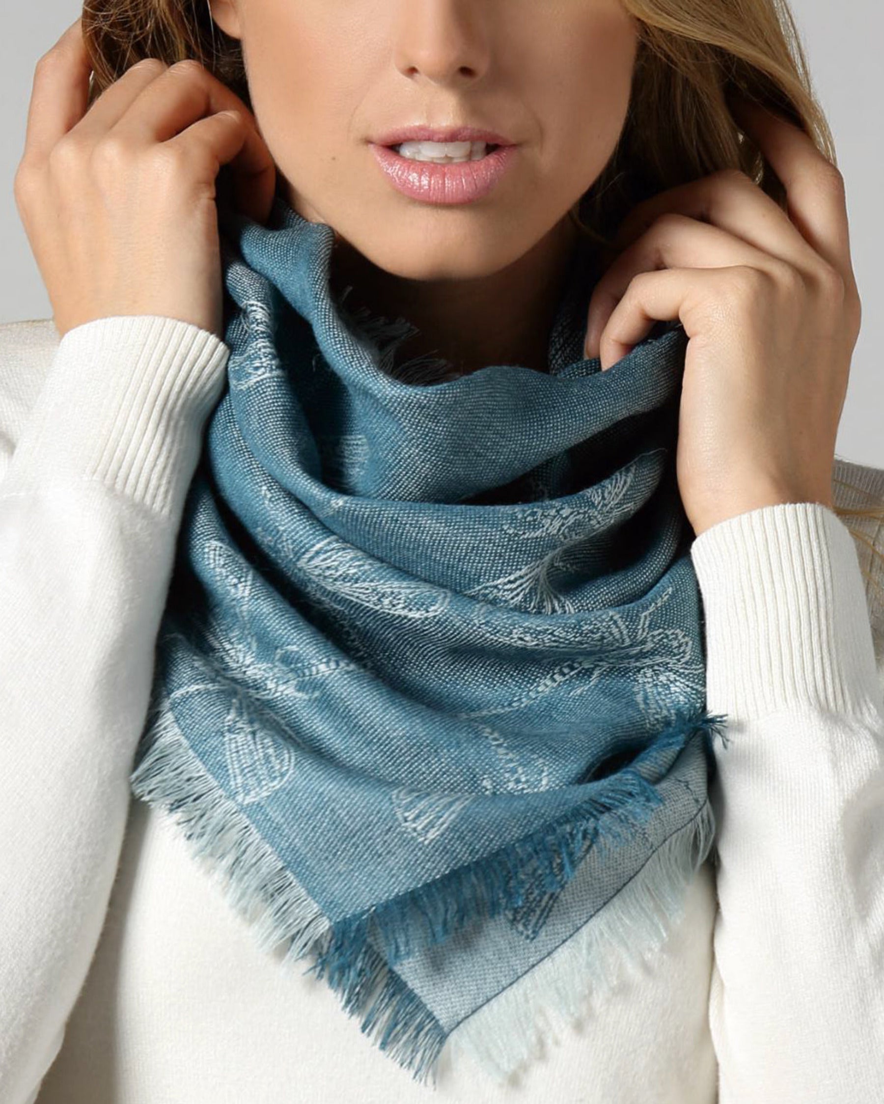 Dragonfly Woven Scarf