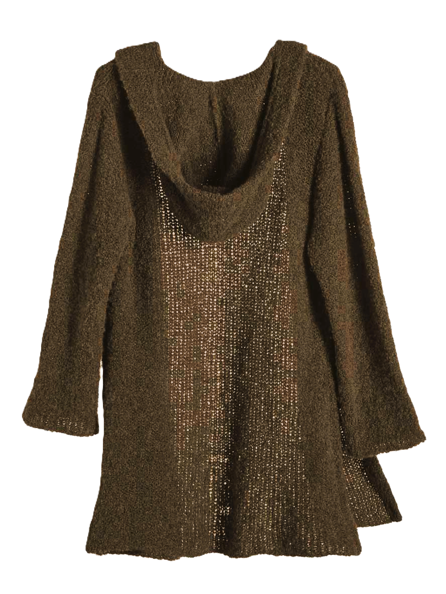 Eco Hooded Cardigan