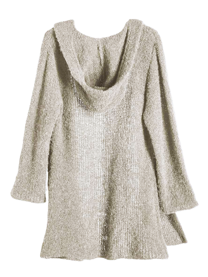 Eco Hooded Cardigan