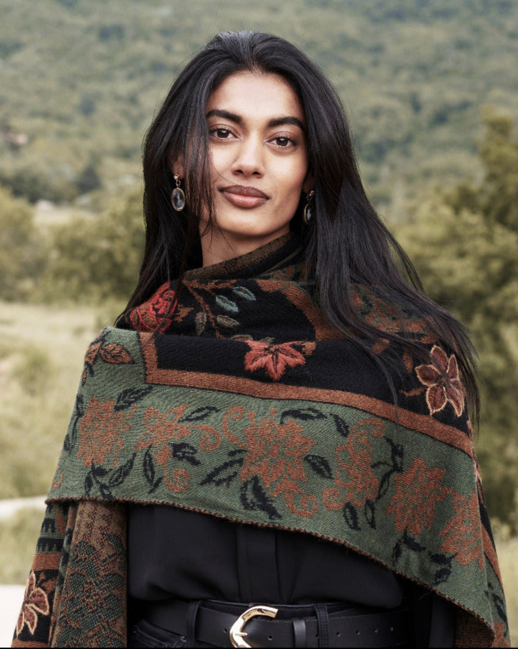 Gypsy Alpaca Ruana