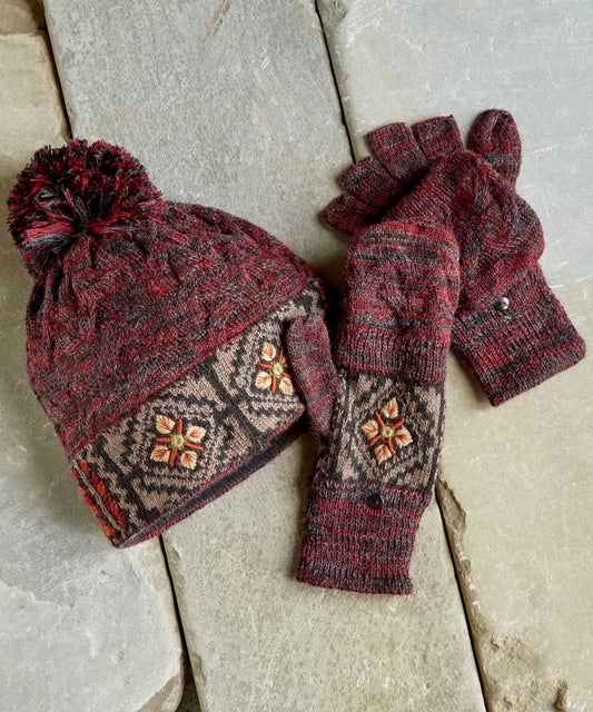 Harvest Mosaic Alpaca Hat