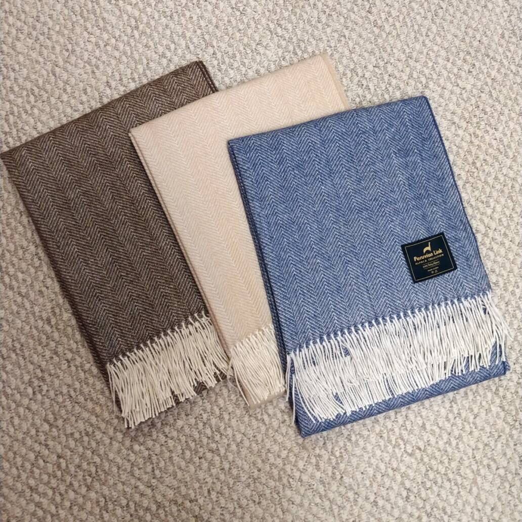 Herringbone Throw