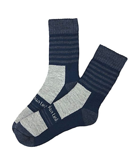 Striped Hiker Alpaca Socks