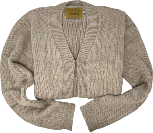 Sandstone Shaker Alpaca Cardigan