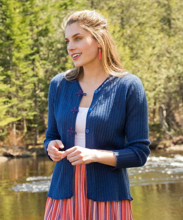 Isabelle Cardigan — único alpaca by Peruvian Link