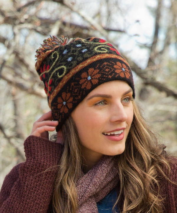 Mariana Hat — Amber — amber alpaca by Peruvian Link