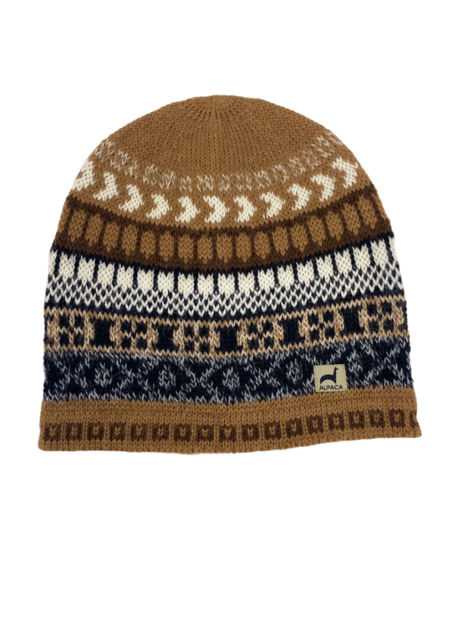 Peruvian Natural Alpaca Cap