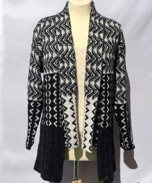 Rory Alpaca Cardigan — único alpaca by Peruvian Link