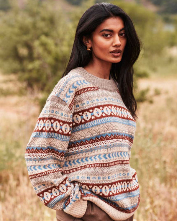 Scandinavian Crewneck — único alpaca by Peruvian Link