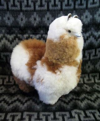 Standing Alpaca 18" — único baby alpaca by Peruvian Link