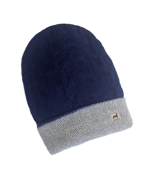 Stonington Hat — Charcoal — charcoal alpaca by Peruvian Link