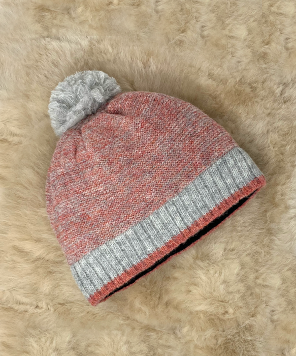 Strawberry Mousse Hat — único baby alpaca by Peruvian Link