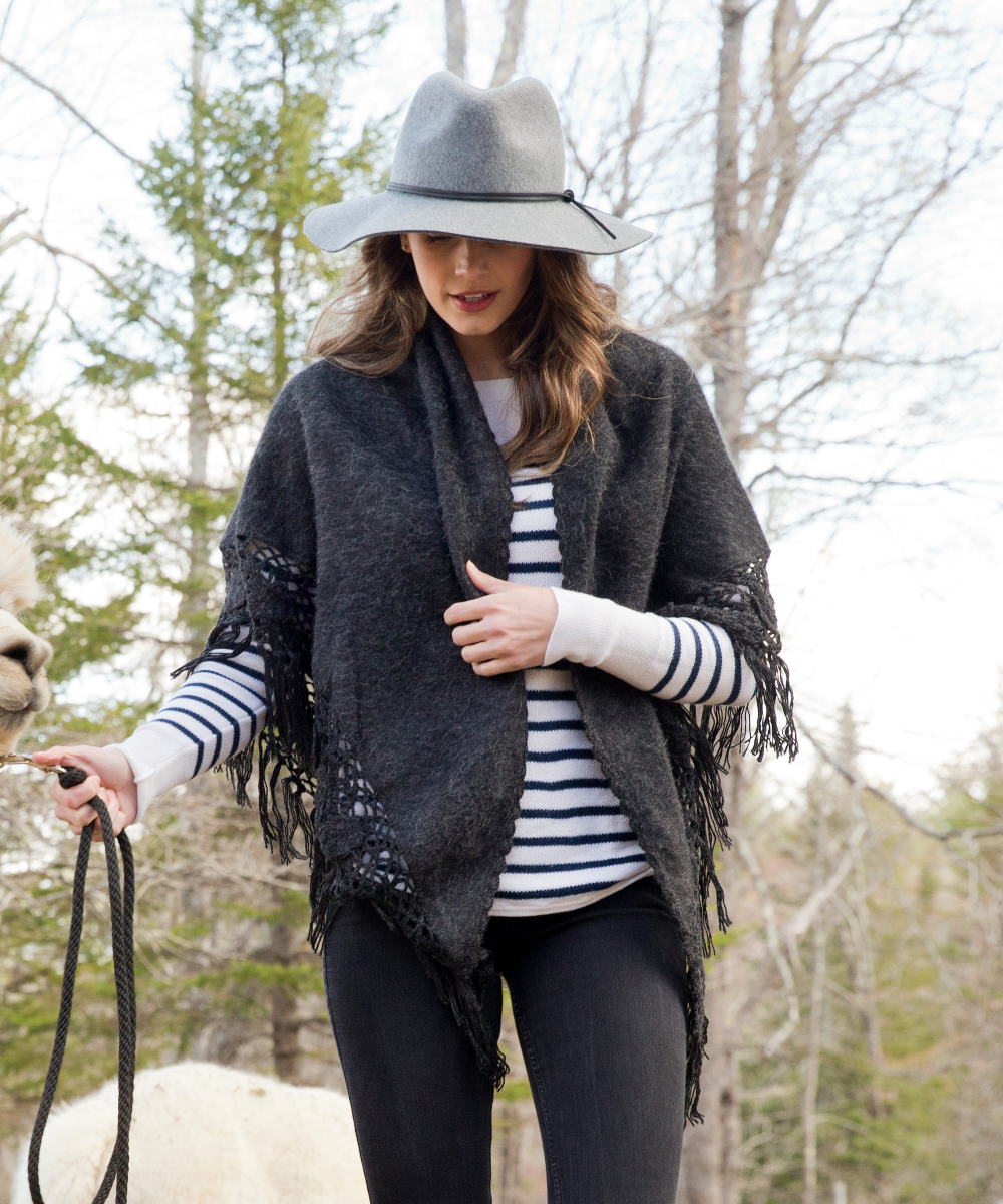 100% Authentic Peruvian Alpaca Capes & Ruanas – Peruvian Link Alpaca ...