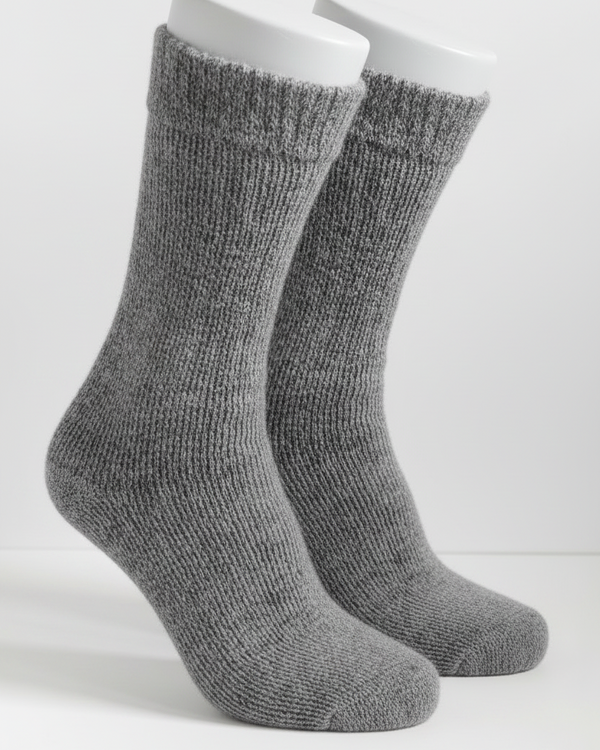 Ultimate Socks — Gray — gray alpaca by Peruvian Link