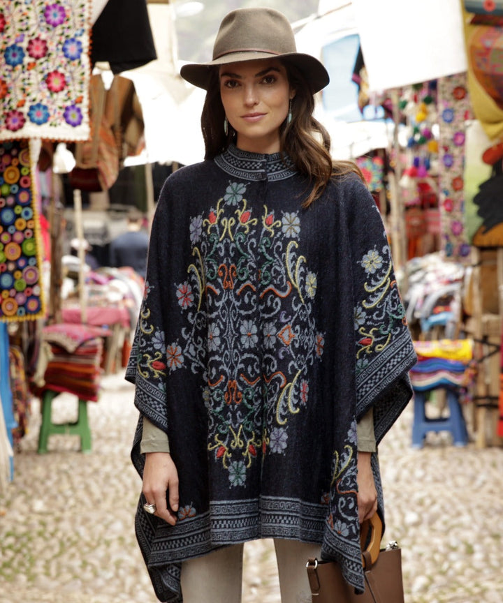 Wholesale Alpaca Ruanas – Peruvian Link Alpaca Collection